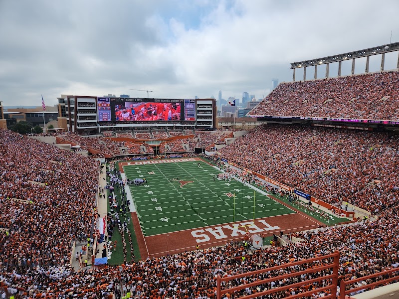 Texas Longhorns vs. Ole Miss Rebels Football in UT Campus, Austin